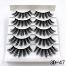 Mink eyelashes 5 pairs