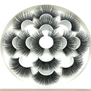 7 pairs 25 mm 3d mink lashes