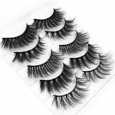 Mink eyelashes 5 pairs