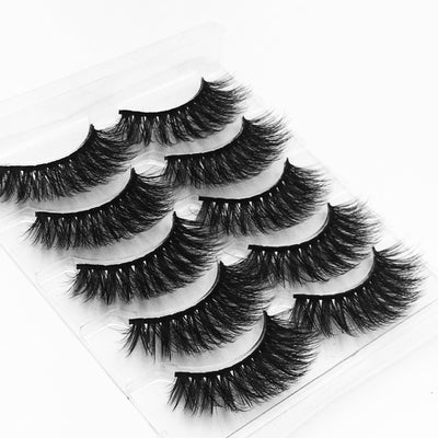 Mink eyelashes 5 pairs