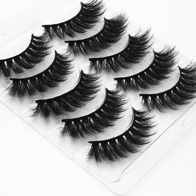 Mink eyelashes 5 pairs